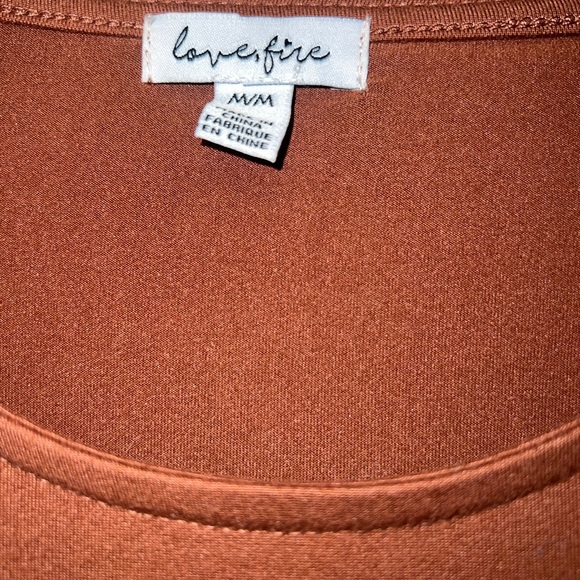 Brown Lovefire dress - Picture 1 of 2